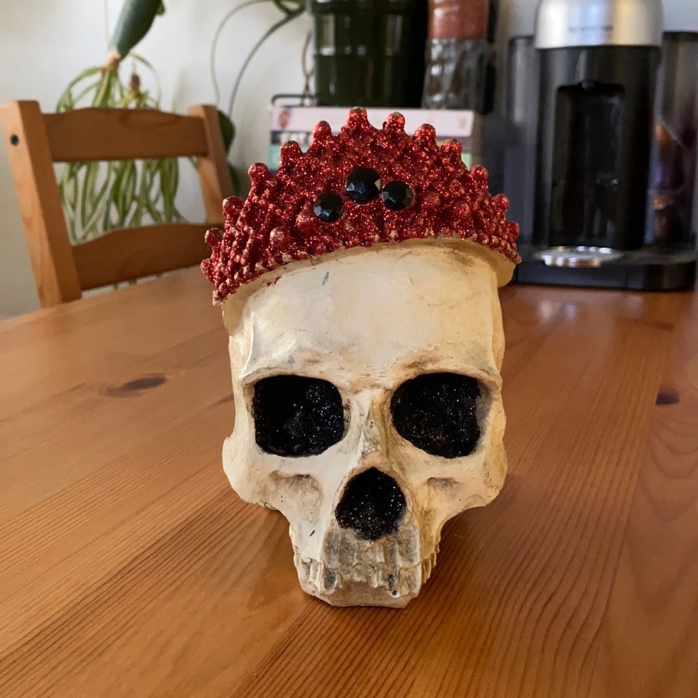 NWOT Princess Skull